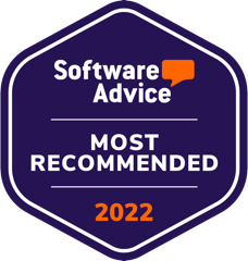 Software Advice Most Recommended for Marketing Software Oct-22